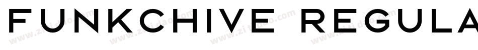 Funkchive Regular字体转换
